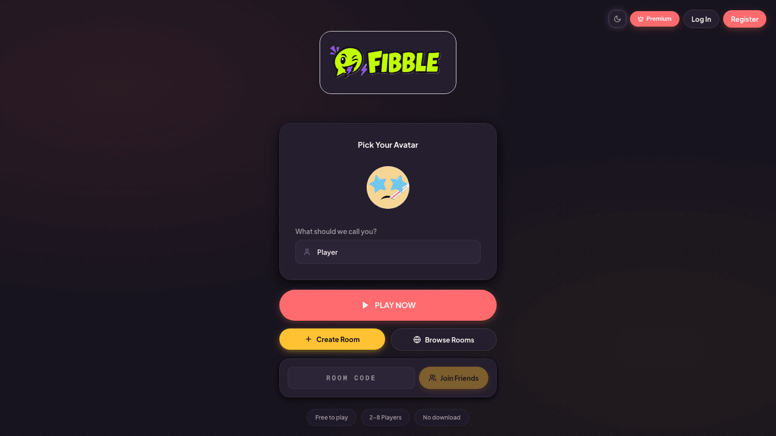 Fibble — Real-Time Multiplayer Party Game